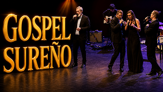 Goiko Gela interpretando gospel sureño en directo en Euskadi